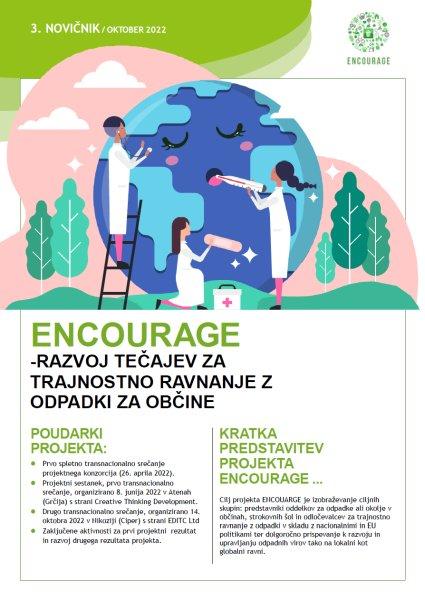 ENCOURAGE 3. NOVIČNIK