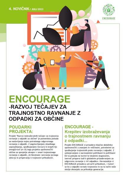 ENCOURAGE 4. NOVIČNIK