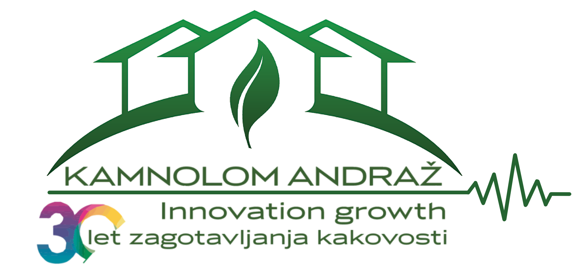 LOGO Kamnolom Andraž 30 let