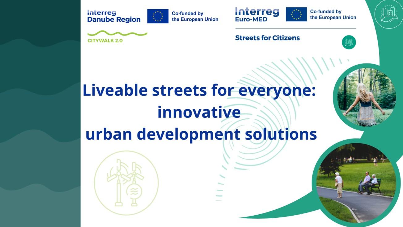 Zaključna konferenca z naslovom »Ulice za vse: inovativne rešitve urbanega razvoja«, 19. maj 2026 na Ptuju