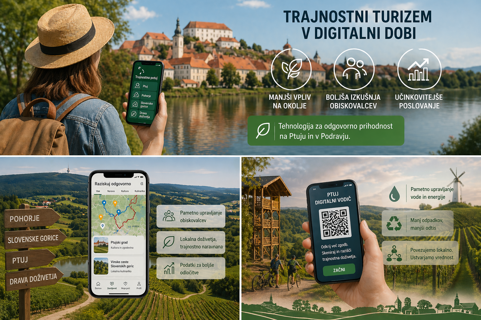Trajnostni turizem v dobi digitalizacije in umetne inteligence